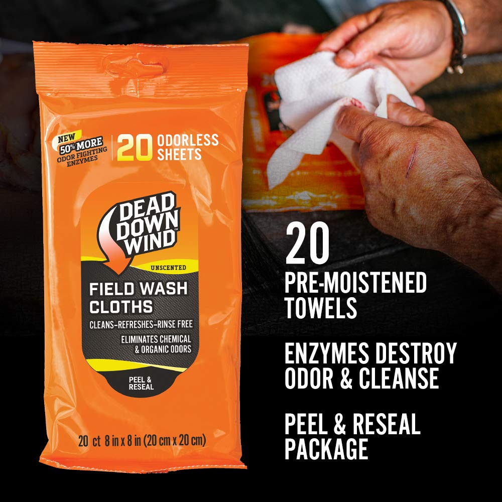 Dead Down Wind Field Wash Cloths (20 Count)