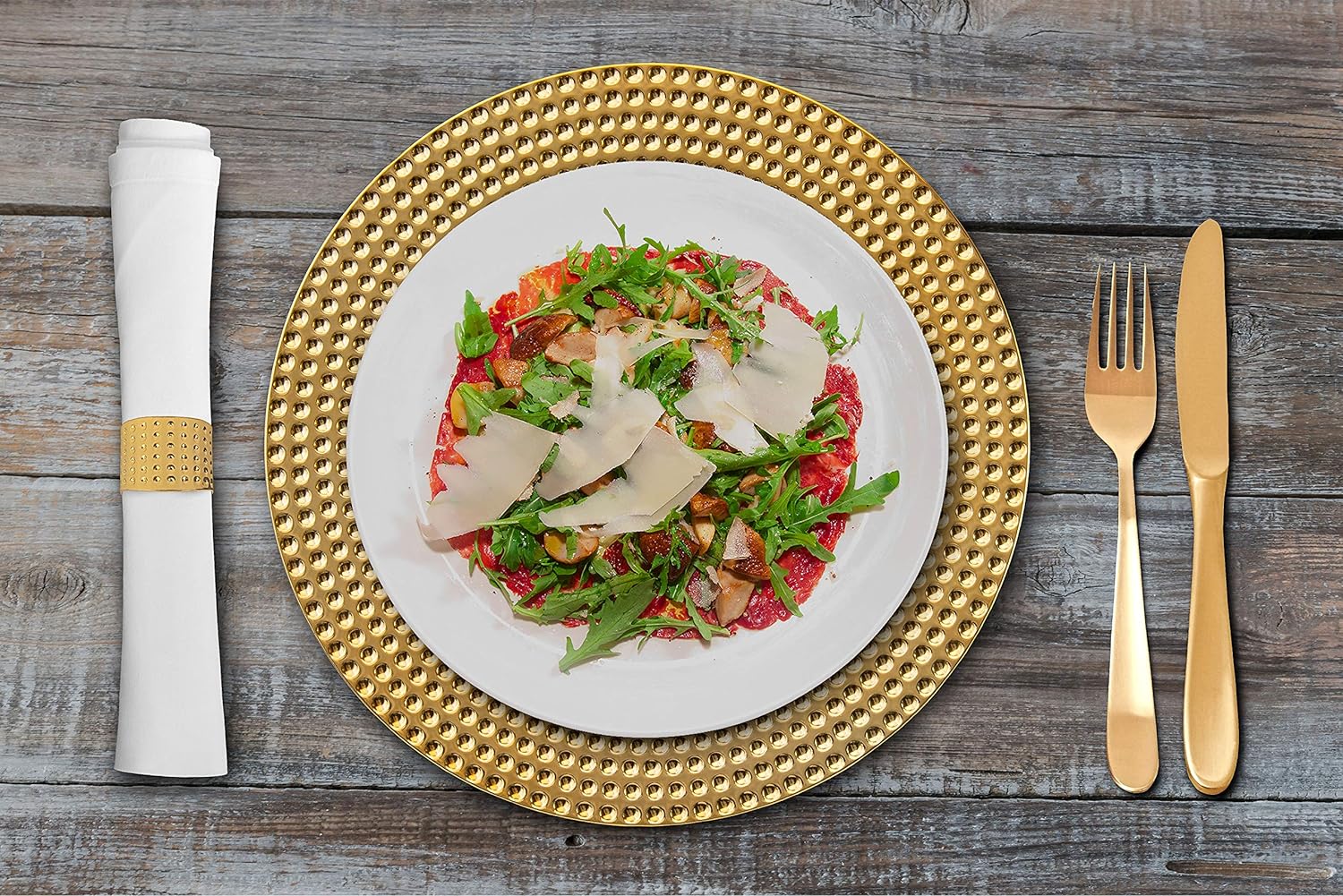 Round Elegant Charger Plates