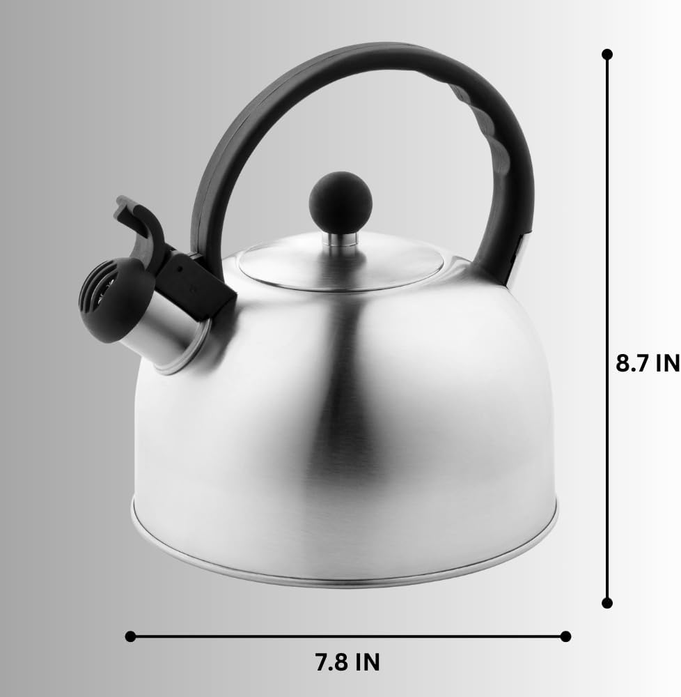 Venoly 2.5 Liter Whistling Tea Kettle