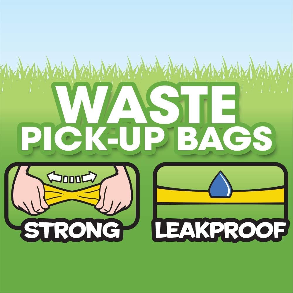 Bags On Board Dog Poop Bags | Strong, Leak Proof Dog Waste Bags | 9 x14 Inches, 315 Multi-Colored Bags - Venoly Venoly Default Title