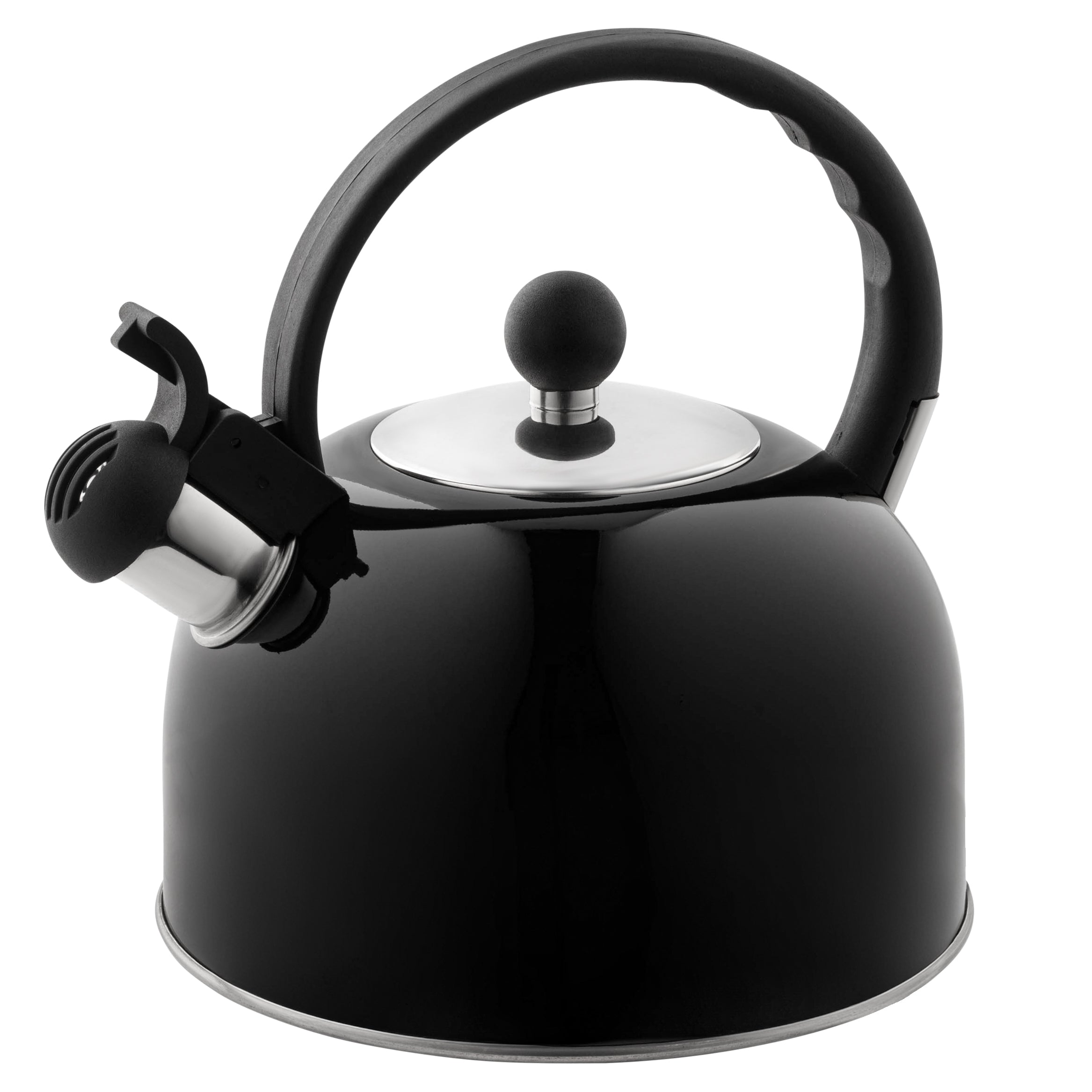 2.5 Liter Whistling Tea Black Kettle